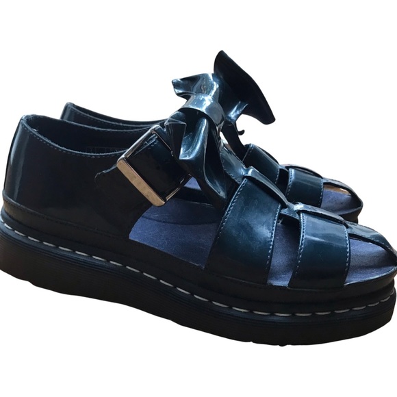 Dr Martens Aggy Bow Collab SUPER RARES Sandals Y2K - Picture 8 of 8